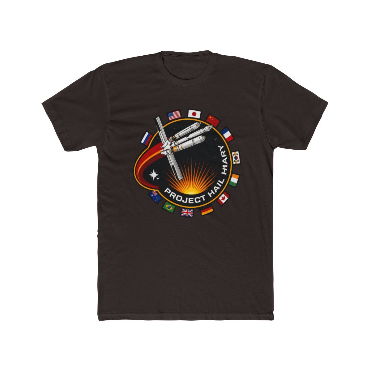 Project Hail Mary Project Patch Big & Tall T Shirt - alternate angle 2, merchandise