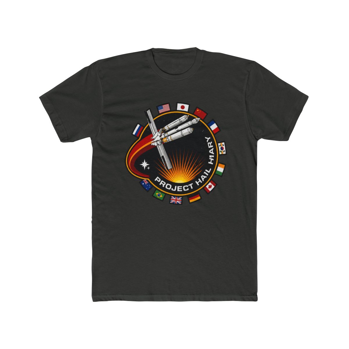Project Hail Mary Project Patch Big & Tall T Shirt - alternate angle 5, merchandise