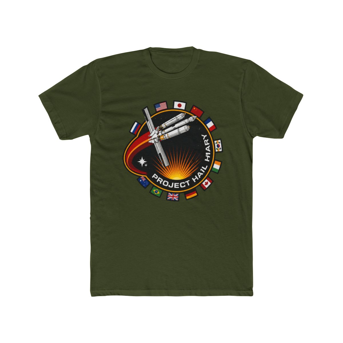 Project Hail Mary Project Patch Big & Tall T Shirt - alternate angle 4, merchandise