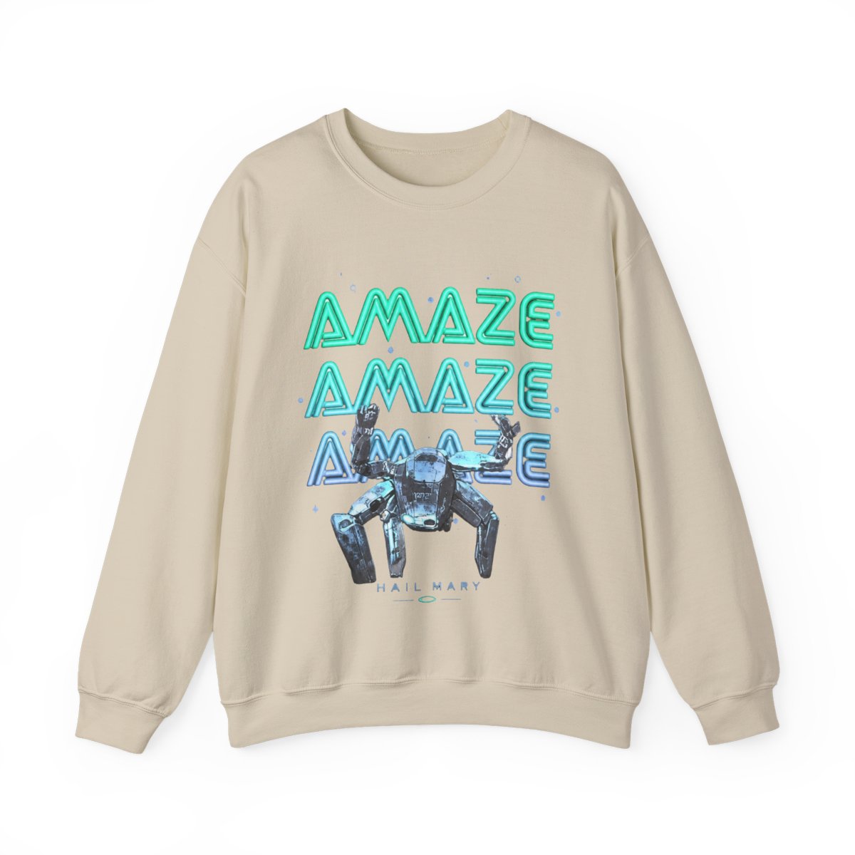 Project Hail Mary Amazing Rocky Girls Slouchy Hoodies - alternate angle 5, merchandise