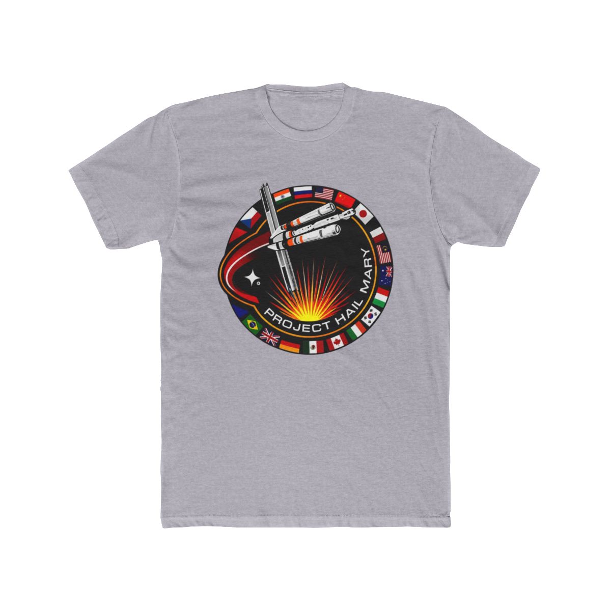 Project Hail Mary Movie 2026 Merch Patch Flag T Shirt - Rornasteelix